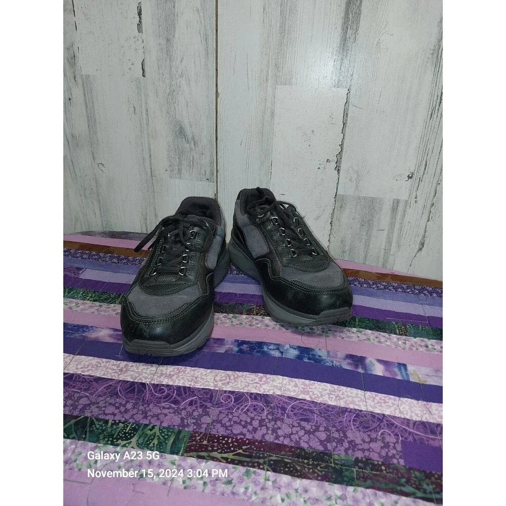 Joya Tina II Dark Grey Leather Comfort Shoes Womens sz EUR 39 / US 8 / UK 5.5